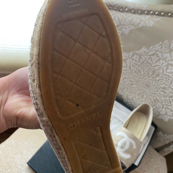 Authentic Chanel Espadrilles - Picture 8 of 15